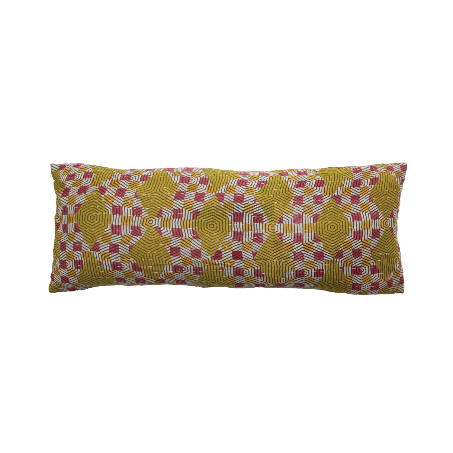 Extra large decorative throw pillows handmade kantha pillows for couch -  PS12