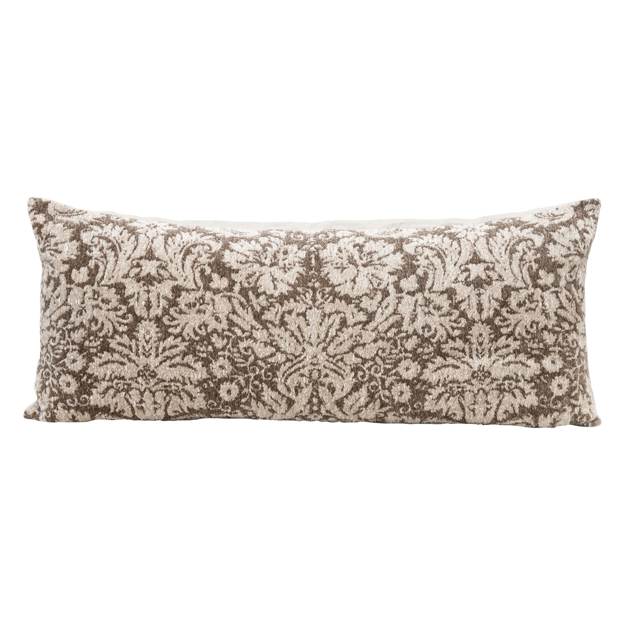 chenille lumbar pillow