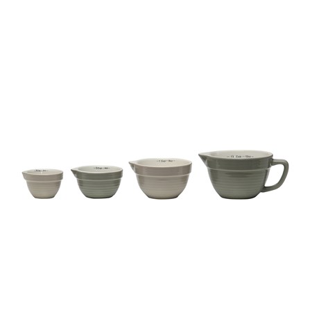 Stoneware Mini Baker With Lid Set of 4