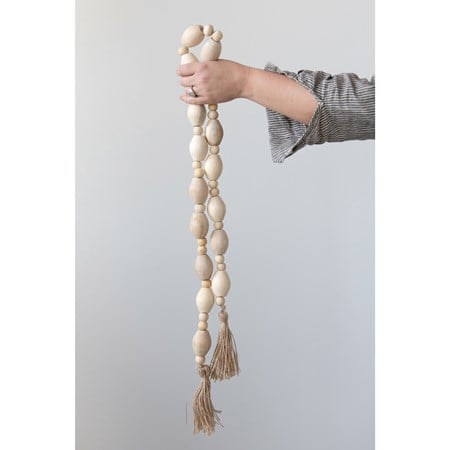 Chunky Wood Bead Garland - New Home Accessories - Calla Collective