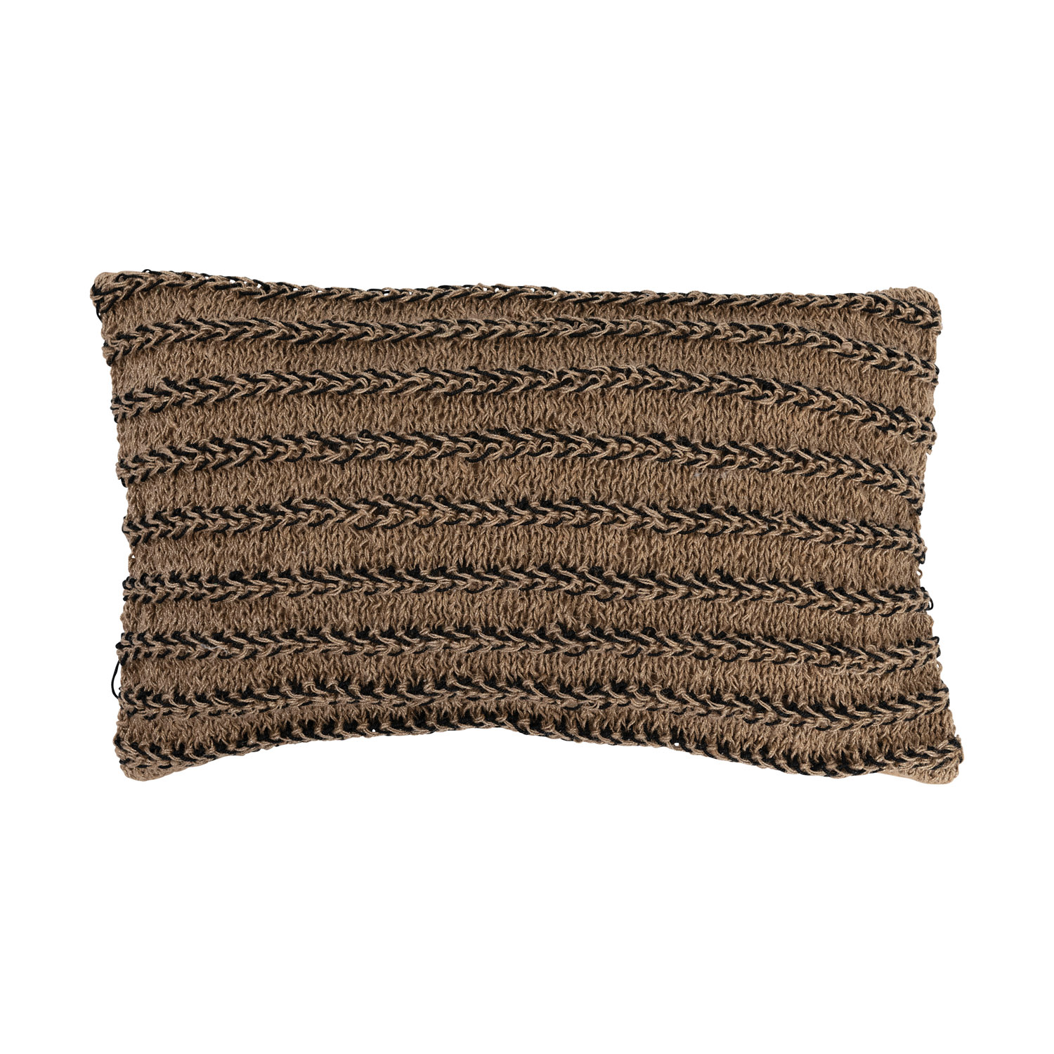 macrame lumbar pillow