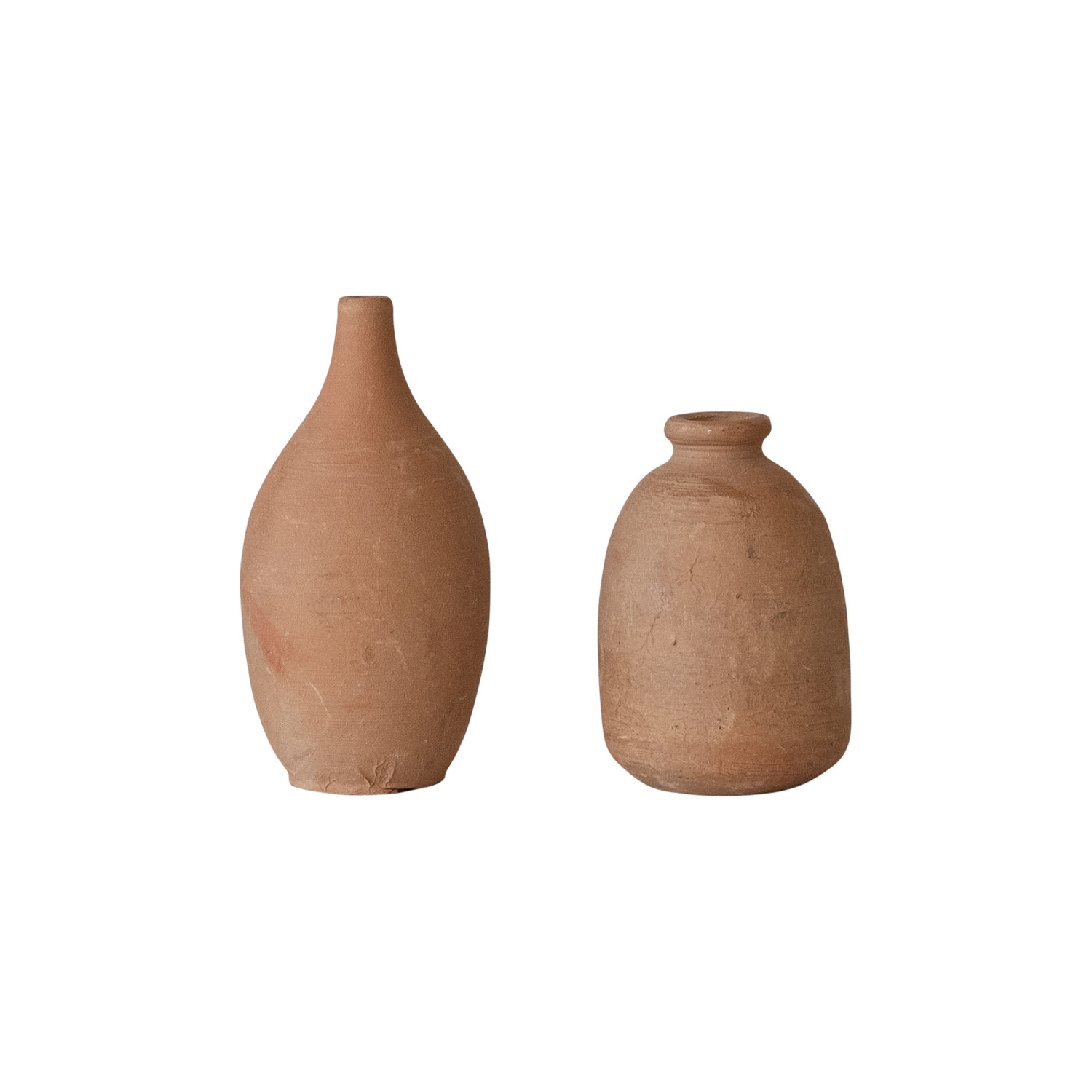 Handmade Terracotta Mini Vase, 2 Styles