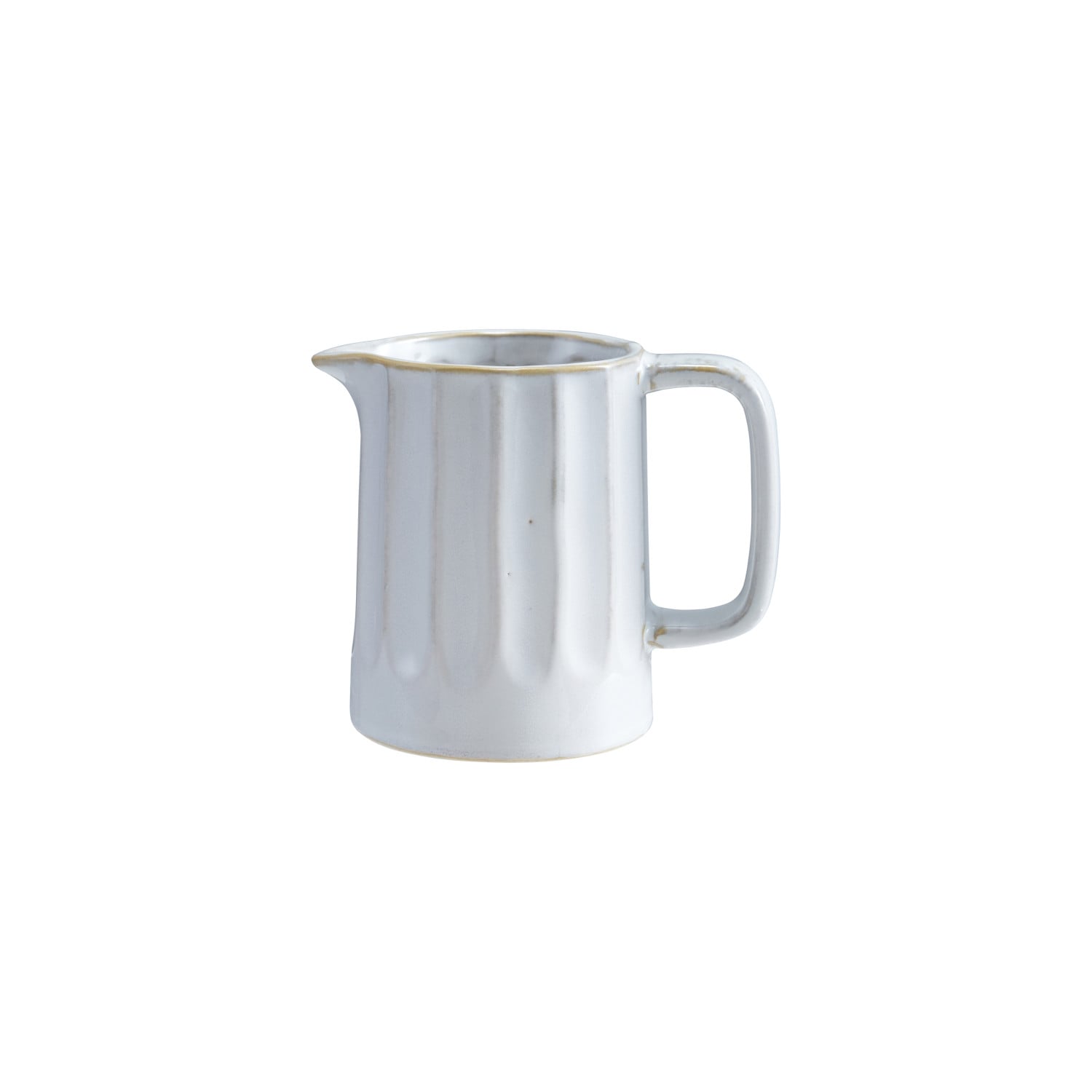 12 Oz Stoneware Ribbed Creamer White Each One Will Vary 12-oz-stoneware-ribbed-creamer-white-each-one-will-vary